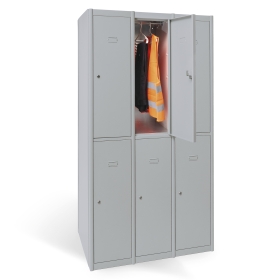 Cacifos Metálicos LockerPro 2 Portas 3 Corpos